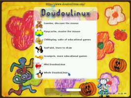 DoudouLinux Activity Menu DoudouLinux Activity Menu
